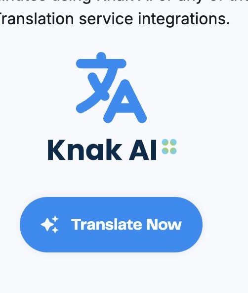 Knak AI screenshot