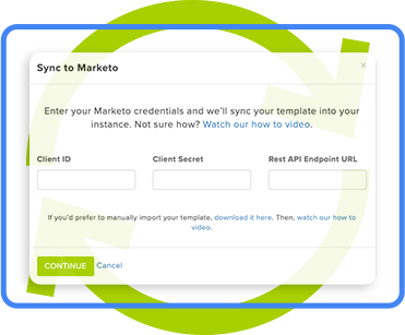 Marketo email templates