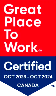 Knak's Great Place to Work badge
